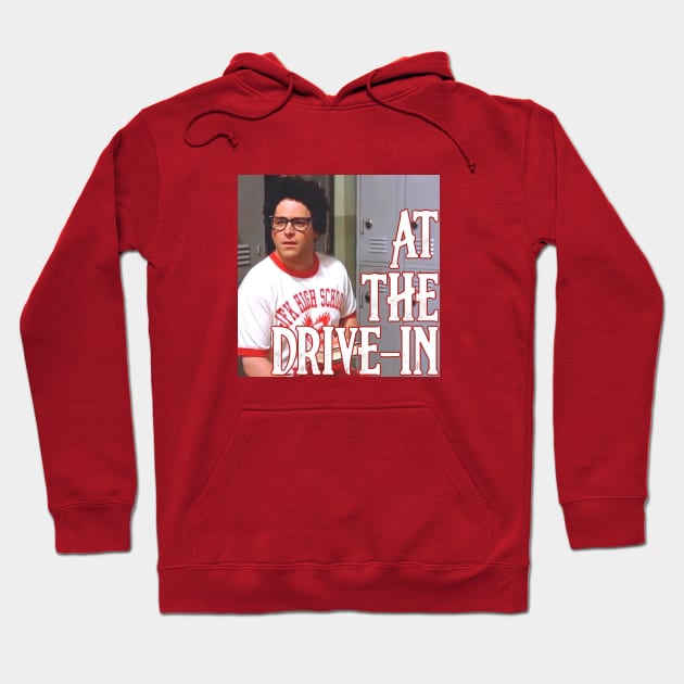 AT THE DRIVE IN Hoodie by FOULPERALTA